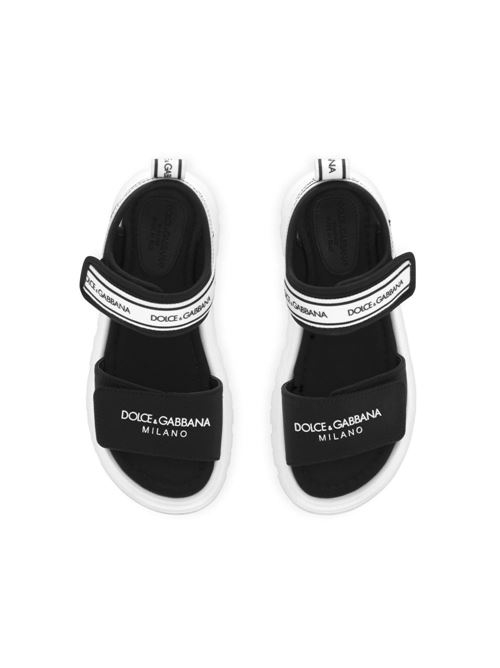 Sandalo bambino con fasce Dolce & Gabbana Kids | DA5249AE92889690